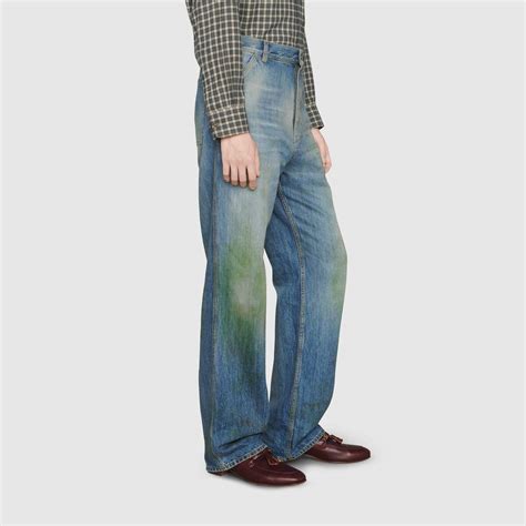 gucci broek met grasvlekken|€680 en jij bent trotse bezitter van een nieuwe Gucci .